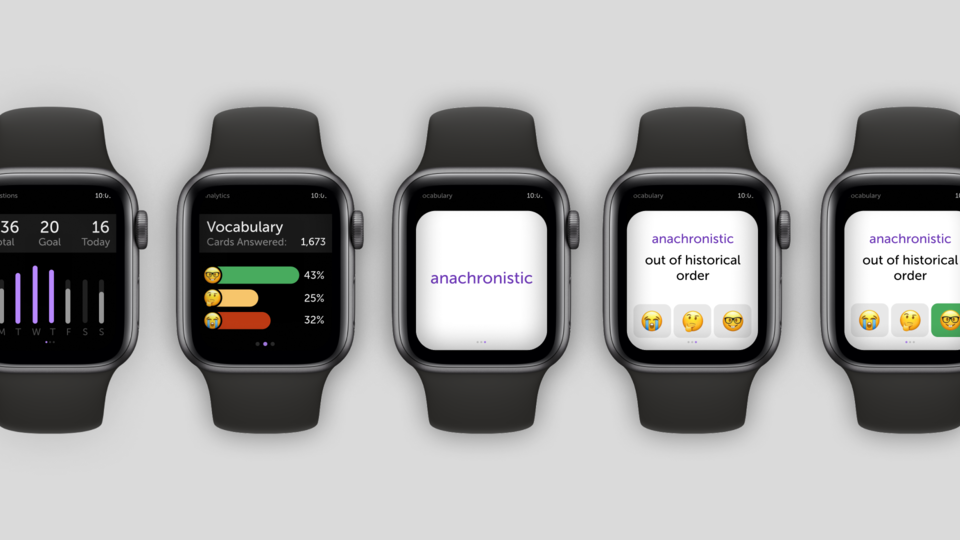 Apple Watch Vocab App