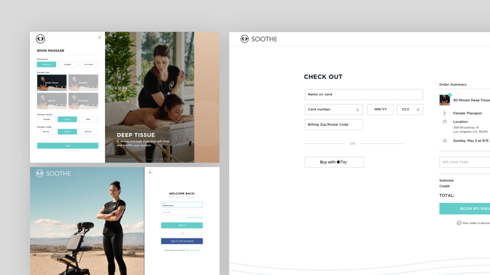 Booking / Checkout